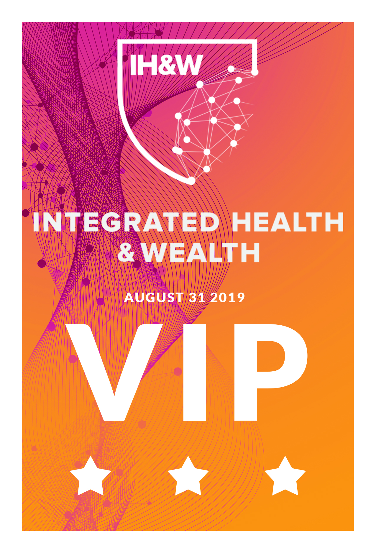 Integrated Health and Wealth VIP postcard